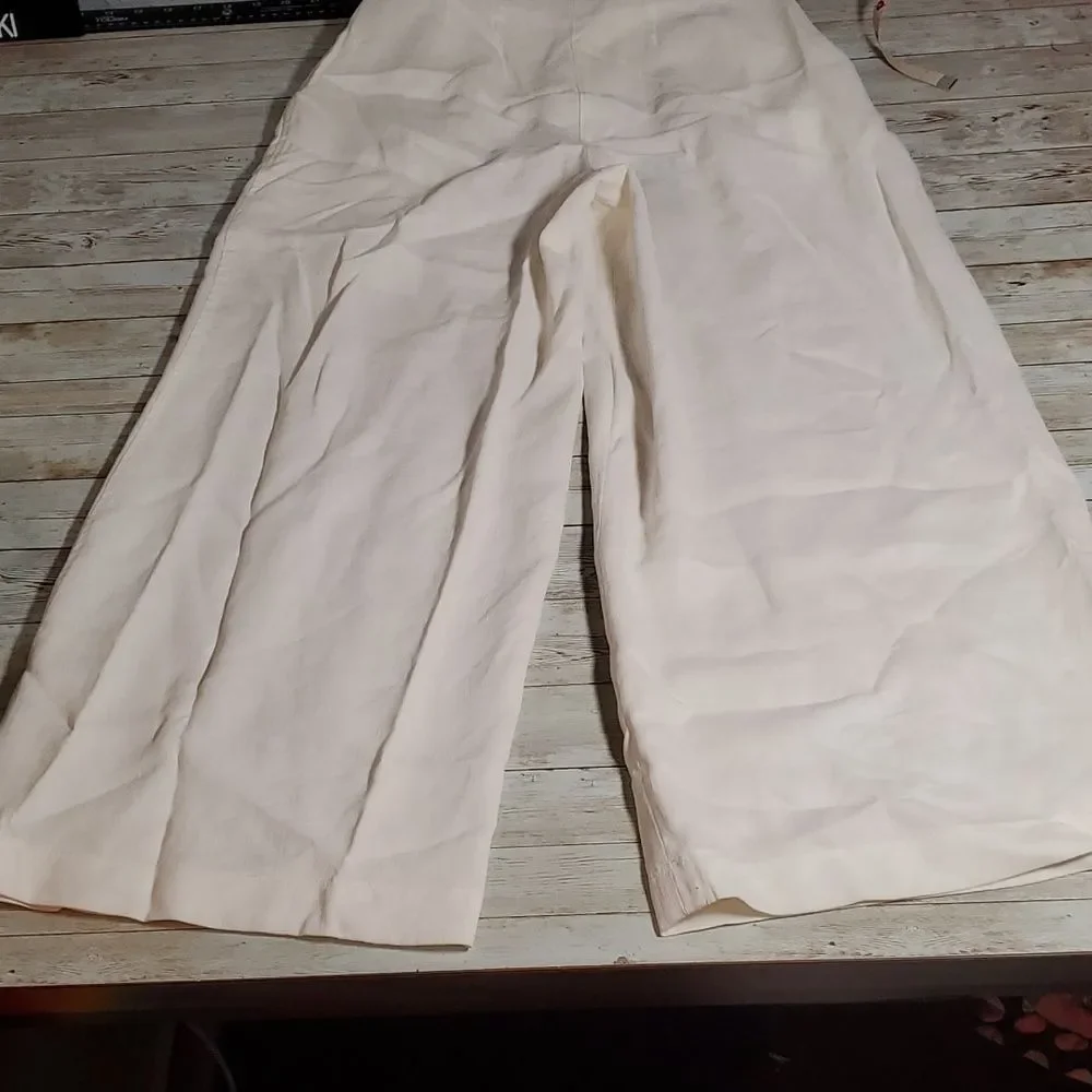 Wilfred NWT Aenor Pants in Espace Linen Blend Wide-Leg Pants Size 2‎